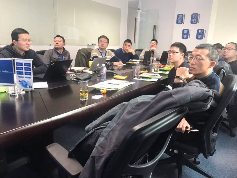 中国市政工程中南设计研究总院调研组莅临上海昊沧调研考察